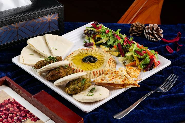 A sharing platter from the kitchen